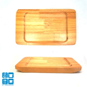 鑄鐵鍋-韓式高耳長方木板