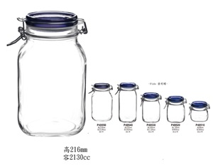 密封罐-藍蓋密封罐(1入)2000cc