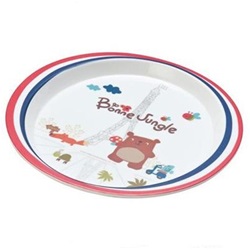 兒童餐具-13204 餐盤 法國熊