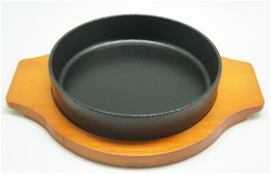 生鐵韓式碗附木板
