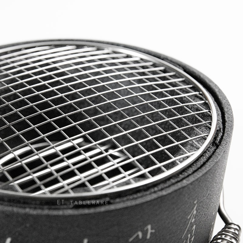 日字爐-鋁合金圓型直身爐18cm(有提把)｜單個