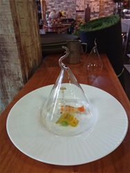 煙燻玻璃蓋12CM