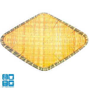 5098 仿竹四方盤35.5*26*5cm