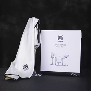 杯 ☆ CRISON 纖維水晶杯擦 口布｜40 × 70 ㎝｜單個