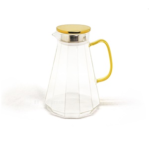 壺 ☆ 金蓋條紋錐型冷水壺｜1.8 L｜單個