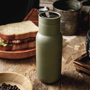 壺 ☆ TOGO霧面不鏽鋼隨行杯／保溫瓶｜350 ml｜抹茶綠｜單個