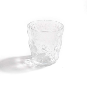 杯☆玻璃 霧面水波紋玻璃杯｜300 cc｜單個