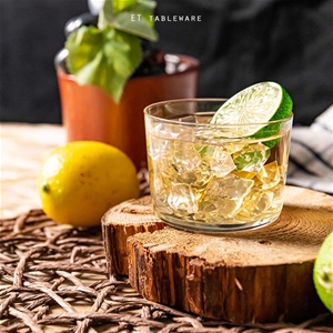 杯☆玻璃 寬口薄壁 玻璃杯｜220 cc｜6入