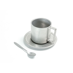 杯 ☆ 做舊復古咖啡杯盤(歐式)280ml｜杯．盤．勺｜280 ml｜單個