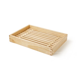盤 ☆生猛海鮮木盒(無蓋) ｜40× 29 × 6 cm｜木質｜單個