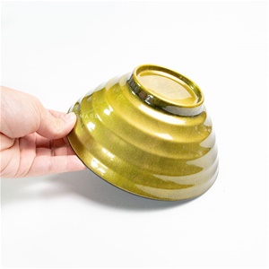 碗 ☆ 美耐皿 金 碗｜17 cm｜單個