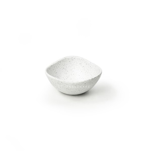 碟 ☆ 洛基2OZ醬料杯｜白石 灰石｜7.5 x 3.3 cm｜單個