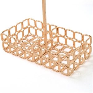 架 ☆ 陳列架-玫瑰金色網格味架｜24 × 13 × 21.5 ㎝｜單個