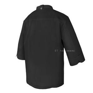 廚衣 ☆ 中袖四季風黑廚衣｜黑色｜M - 4 XL｜單個