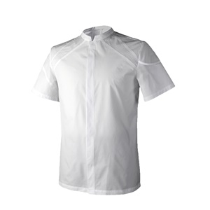 廚衣 ☆ 透心涼感單排廚服｜短袖｜白色｜M - 3 XL｜單件