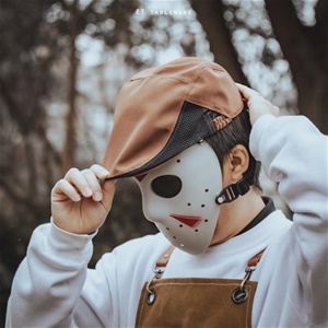 廚帽 ☆ 網眼超值款貝蕾帽｜咖色｜單個