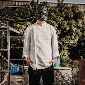 廚衣 ☆ 機能款 涼感 邱比特之愛廚衣｜白色｜M - 2 XL｜單個
