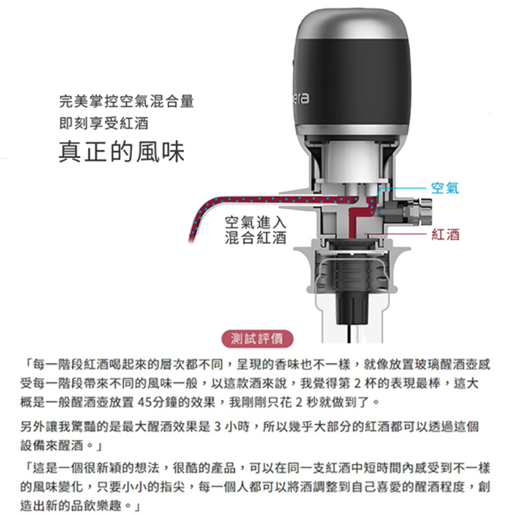 Vinaera｜Pro 電子醒酒器 - 二代專業版