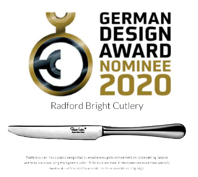 賀!RADFORD系列獲得2020年德國設計獎設計獎
