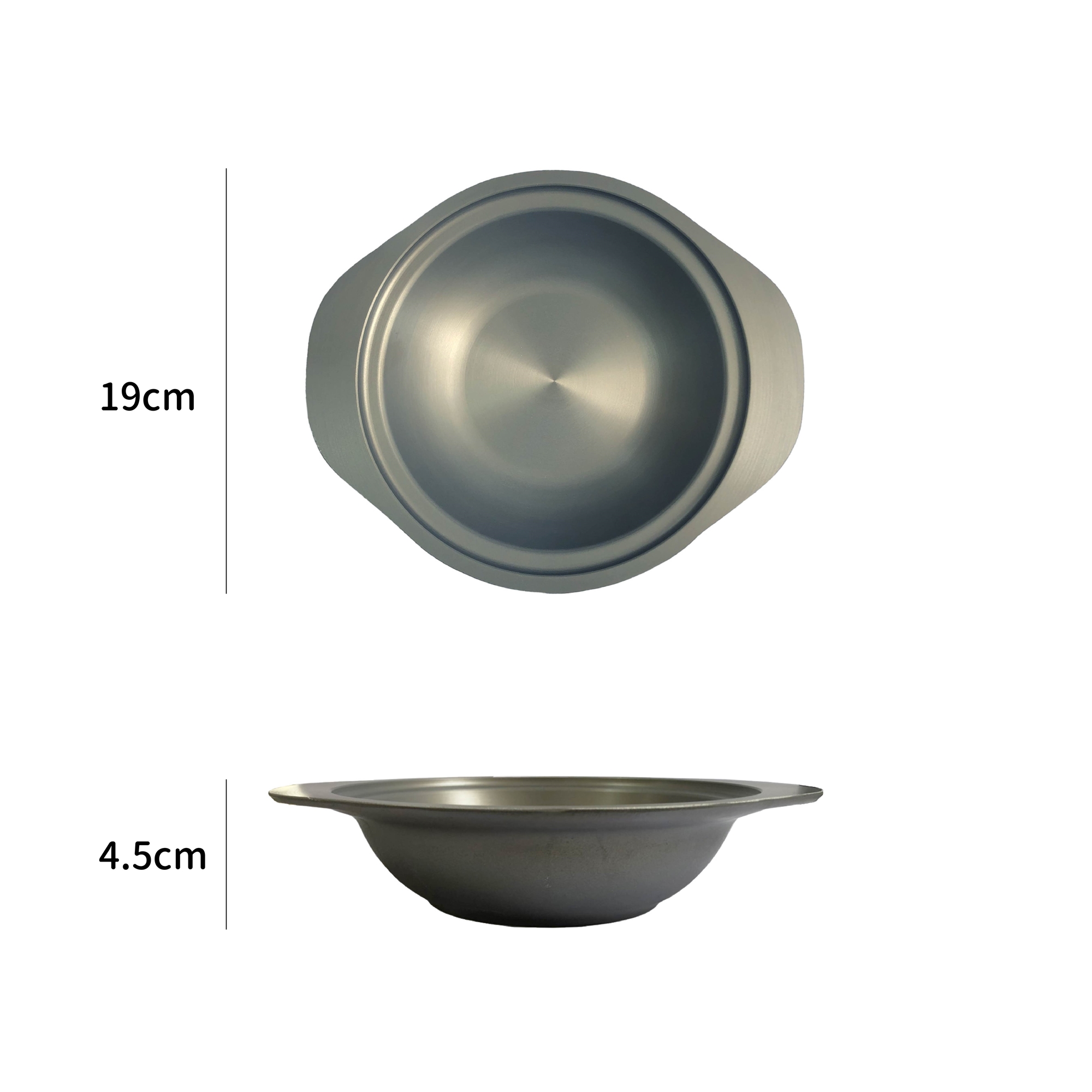 陽極飛碟陶鍋19cm(ETS)｜單個