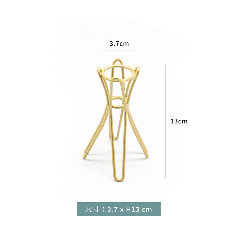 架 ☆ 冰淇淋架｜金色｜3.7 × 13 ㎝｜單個