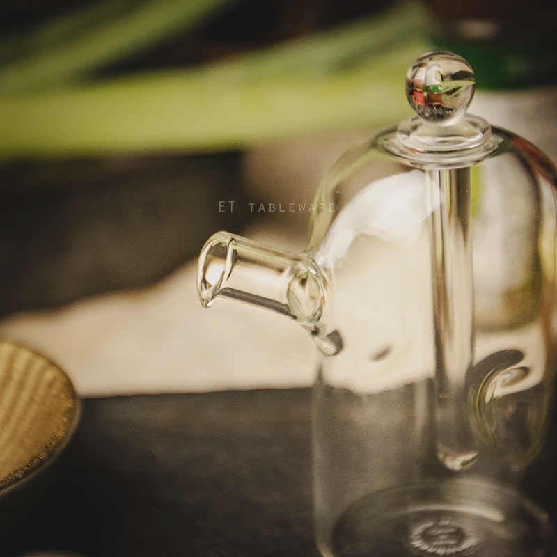 調味 ☆ 日製 玻璃造型油罐CL調味罐｜60 ml｜單個