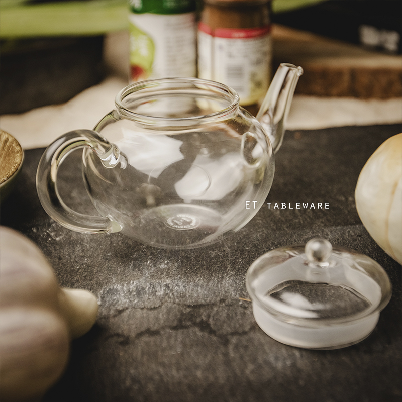 調味 ☆ 日製 玻璃茶壺造型油罐｜120 ml｜單個