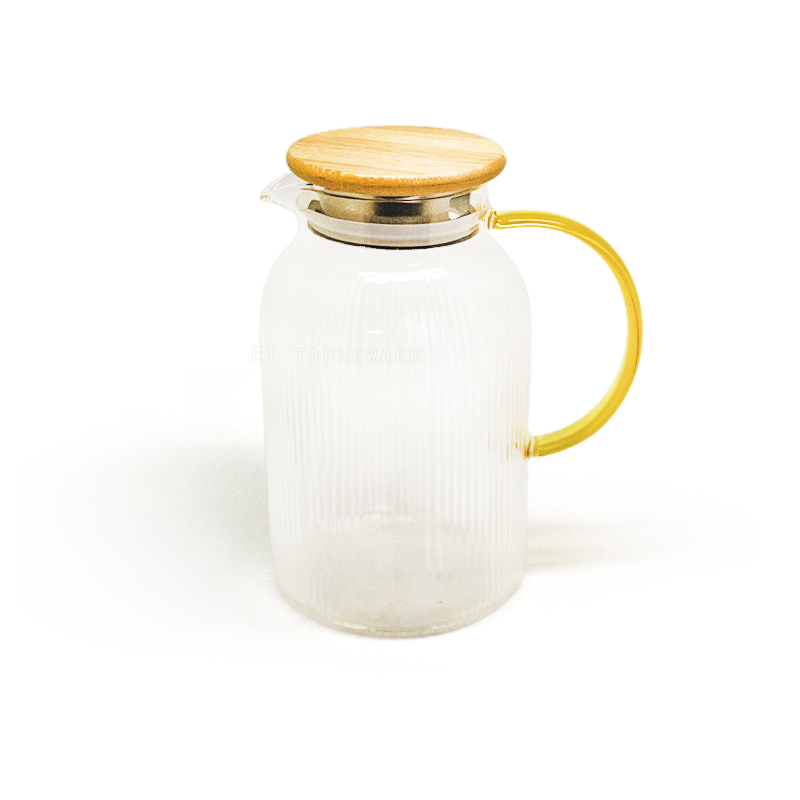 壺 ☆ 竹蓋豎紋冷水壺｜1.5 L｜單個