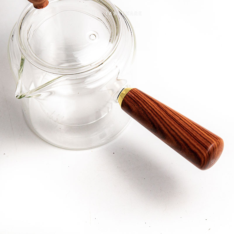 壺 ☆ 日式 木質 單把 茶壺｜500 ml｜單個