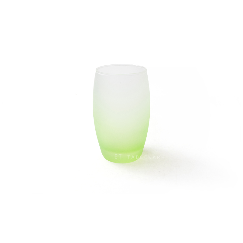 杯 ☆ 薩通凝霜青檸綠 直身杯｜350 cc｜6入