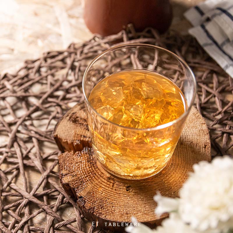 杯☆玻璃 寬口薄壁 玻璃杯｜390 cc｜6入