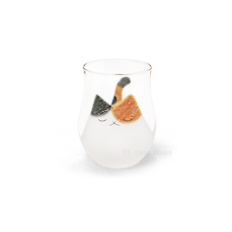 杯 ☆ ADERIA 日本三花貓杯｜340 ml｜單個
