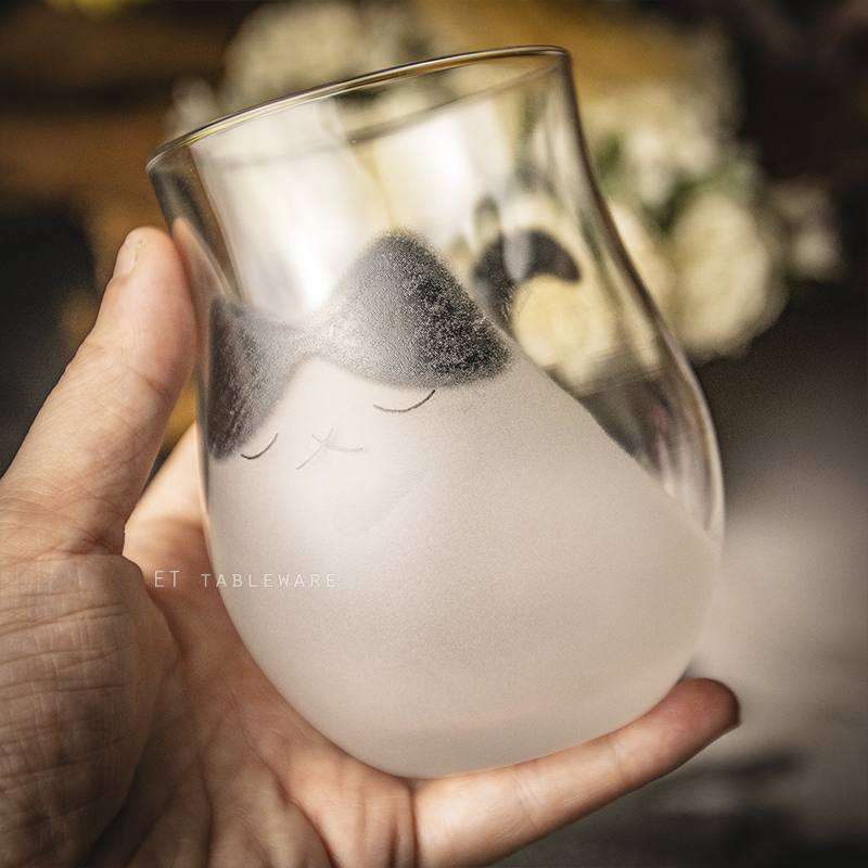 杯 ☆ ADERIA 日本乳牛貓杯｜340 ml｜單個