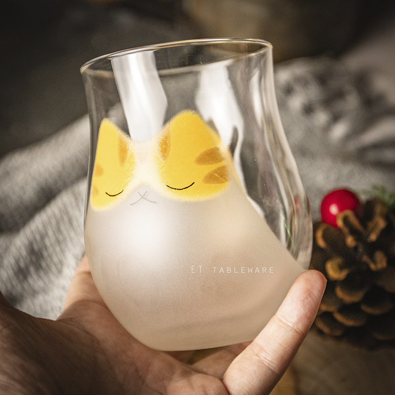 杯 ☆ ADERIA 日本橘貓杯｜340 ml｜單個