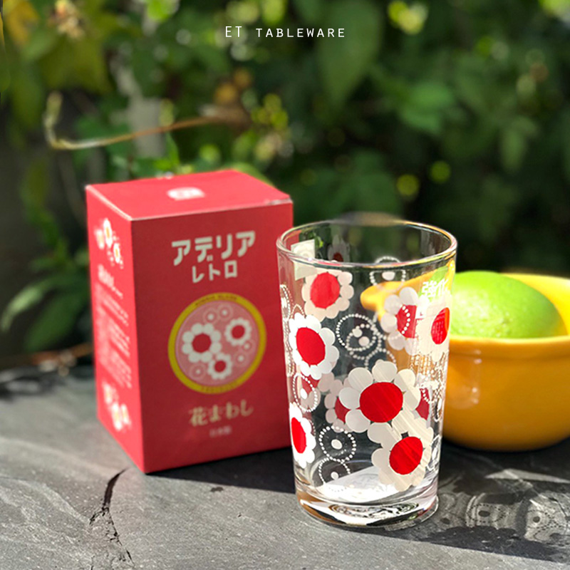 杯 ☆ 日本製 昭和 Adelia Retro復古系列 玻璃杯｜200 ml｜單個