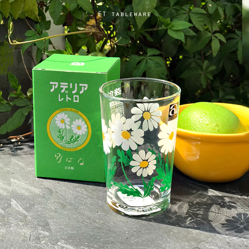 杯 ☆ 日本製 昭和 Adelia Retro復古系列 玻璃杯｜200 ml｜單個