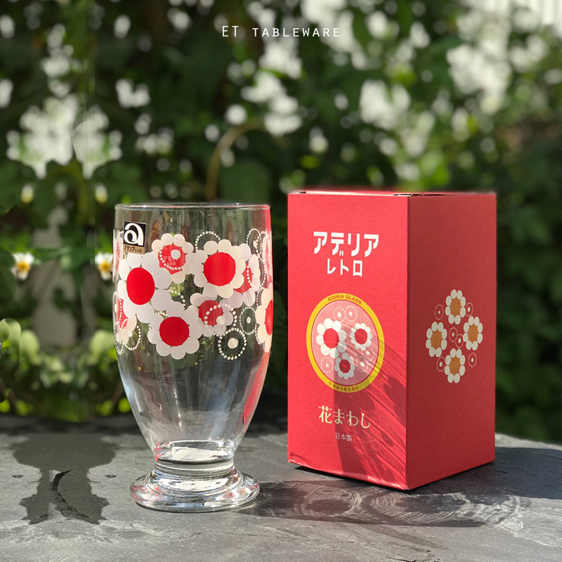 杯 ☆ 日本製 昭和Adelia Retro復古系列 玻璃杯｜335 ml ｜單個