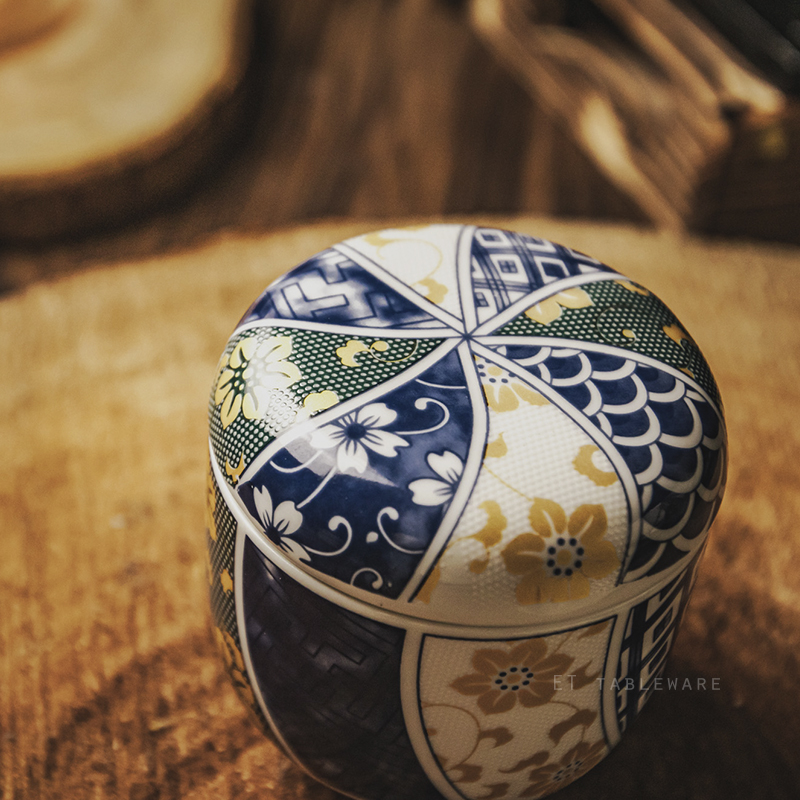 碗 ☆ 日風 青白 茶碗蒸 附蓋｜7.5 × 7.5 ㎝｜單個