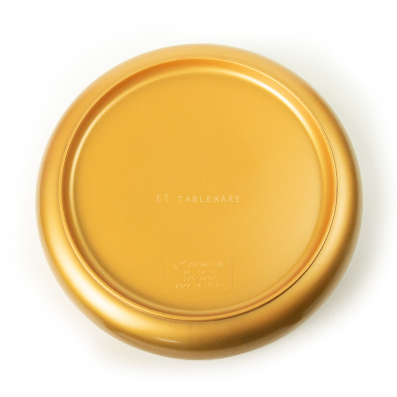 盤 ☆ 豪華金鑲紅邊壽司盆｜28 × 6.3 ㎝｜單個