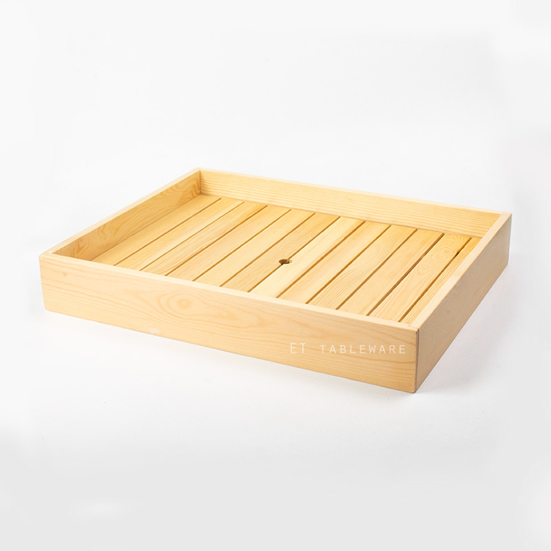 盤 ☆  生猛海鮮木盒 訂製款 ｜40 × 29.5 × 9.5 cm｜木質｜單個