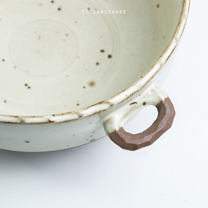 碗 ☆ 雙耳碗｜白｜ 18 x 8.5 cm｜單個