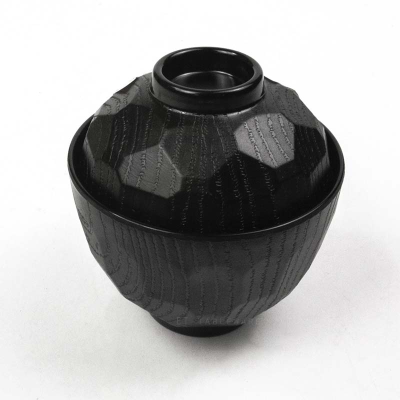 碗 ☆ 陶面龜紋味噌碗｜9.5 × 10 cm｜單個