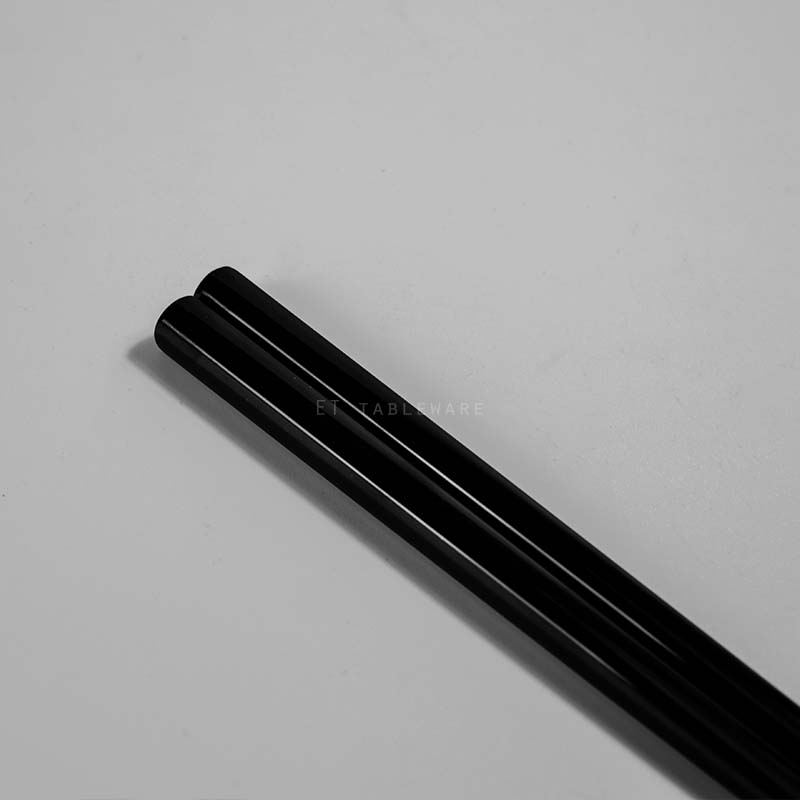 筷子★不銹鋼 馬特黑筷子｜黑色｜23.5 cm｜單組