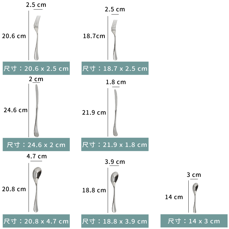 【ASHBR】英國 RW ASHBR 艾許伯里 系列餐具｜單組 - (7入)