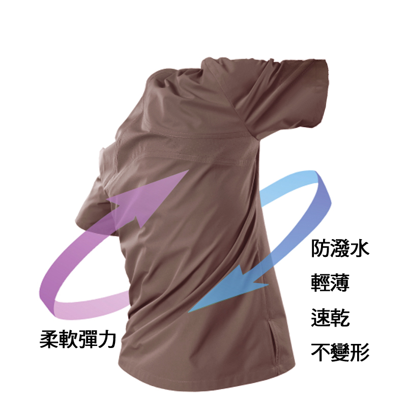 廚衣 ☆ 透心涼感單排廚師服｜短袖｜醬紅｜M - 3 XL｜單件