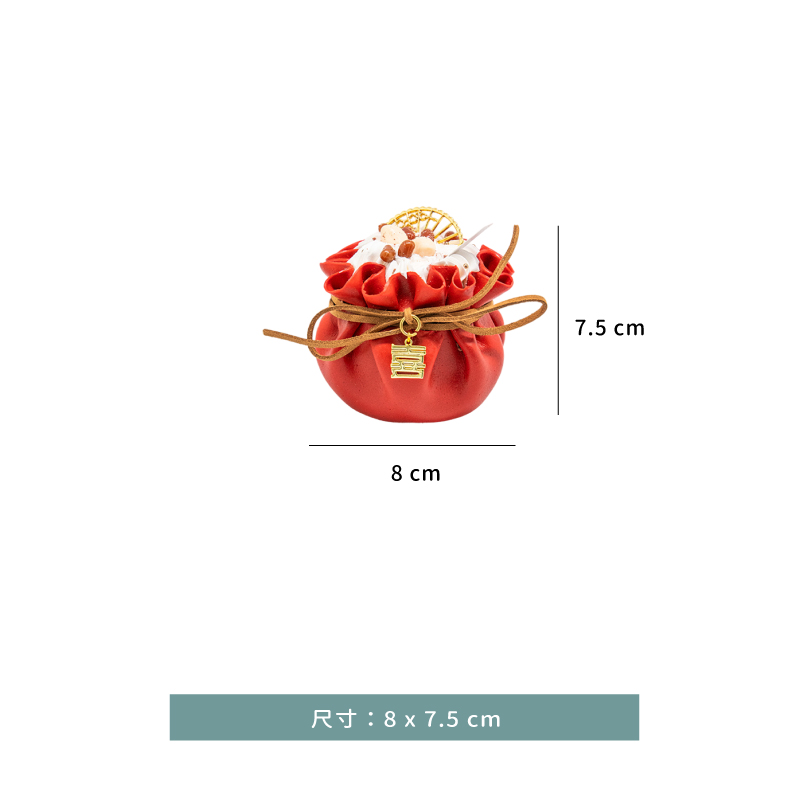 杯 ☆ 仿真福袋蛋糕｜喜字｜單個