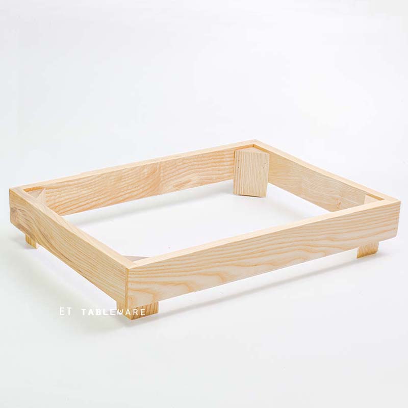木框☆BUFFE梣木可疊方木框｜木坐盒．方框｜56 x 35.5 cm｜單個